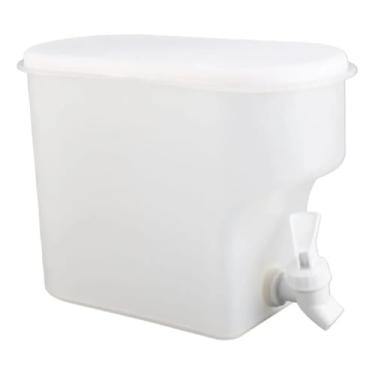 Imagem de Suqueira Plástica 3L com Tampa e Torneira – Dispenser para Bebidas, Água e Sucos – Para Geladeira – Linha Premium