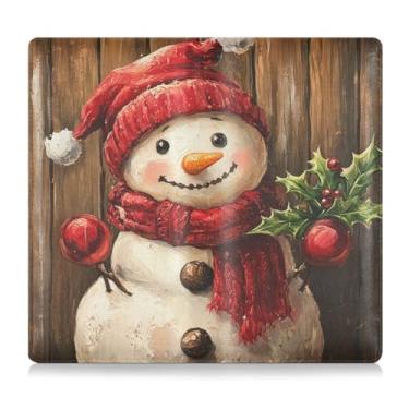 Imagem de CEBUGI Lindo porta-luvas com porta-luvas de carro e seguro de boneco de neve para organizador de documentos, 12,5 cm x 24 cm