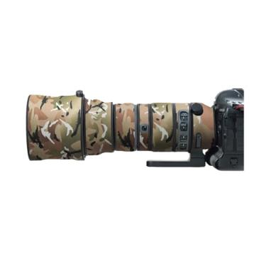 Imagem de Capa de lente para Sigma 150-600 mm F/5-6.3 DG OS Sports camuflagem capa de proteção de lente de câmera (cor #MC camuflagem - à prova d'água) capa de chuva