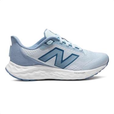 Imagem de Tenis New Balance Fresh Foam Arishiv4 Feminino, Azul Claro/Azul, 34