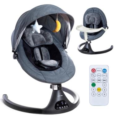 Imagem de Cadeira De Balanco Elétrica Para Bebe Operação Remota