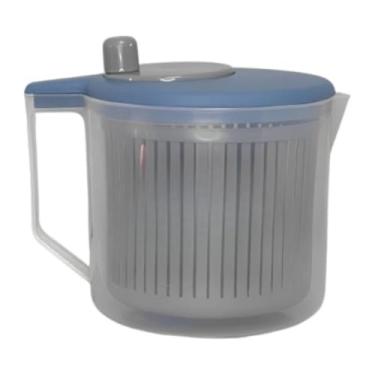 Imagem de Secador de Salada Manual Centrífuga 2,5 Litros p/Folhas Frutas Verduras