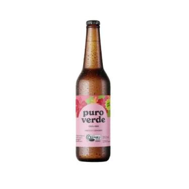 Imagem de Chá Hibisco e Gengibre Gaseificado Puro Verde 250ml