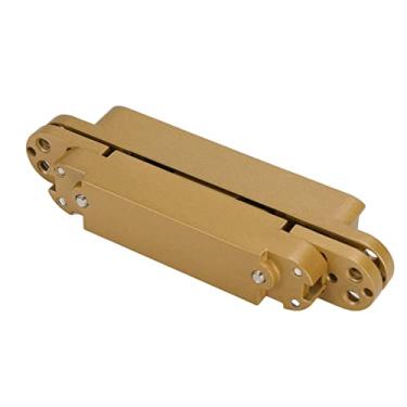 Imagem de Generic Dobradiças de Porta Dobradiça Dobrável 3D Durável para Porta de Madeira Com Carga de 40 Kg e Abertura de 180 °, Operação Simples para Melhoria da Casa (Ouro)