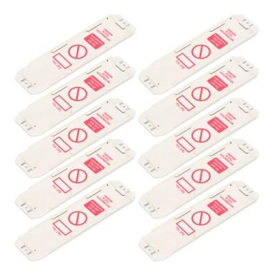 Imagem de Generic Suporte de Etiqueta de Andaime Resistente a Rasgos e à Prova D'água para Inspeção de Segurança, Suportes de Plástico de 10 Unidades