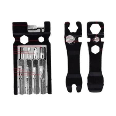 Imagem de Chave De Roda Hexagonal Dobrável Multiuso Kit De Ferramentas Para Repa