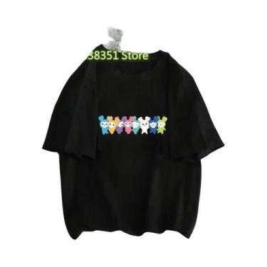 Imagem de Camiseta Feminina Estilo Coreano Harajuku Estética Kpop Twice Lovelys 