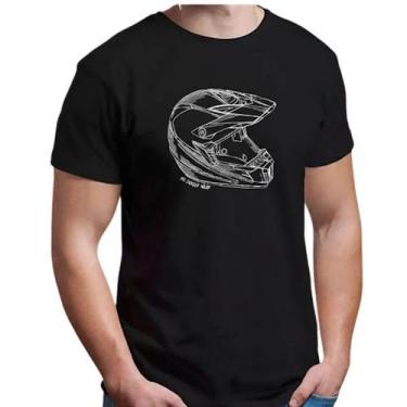 Imagem de Camiseta Mx Danger Helmet, Preto, G