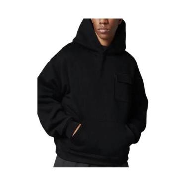 Imagem de Moletom Casual Masculino Com Capuz, Moda Streetwear, Conjunto De Trein