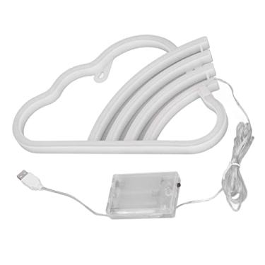 Imagem de aqxreight Luz de Néon de Alto Brilho Alimentada por Bateria USB LED Decorativo Sinal de Néon para Luz do Quarto Usa LED e Com Transparente é Material de SinalizaçãO de Premium O