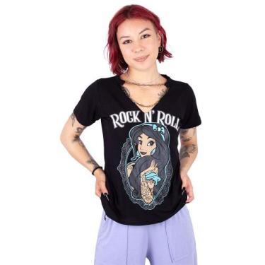 Imagem de Blusa Corrente Princesa Lady Tattoo -  Preta - Artrock, m