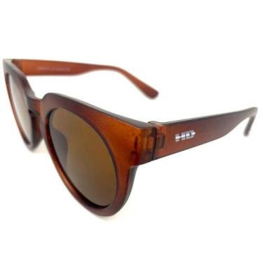 Imagem de Óculos de Sol HD Owl Marrom em acetato marrom translúcido lentes marro