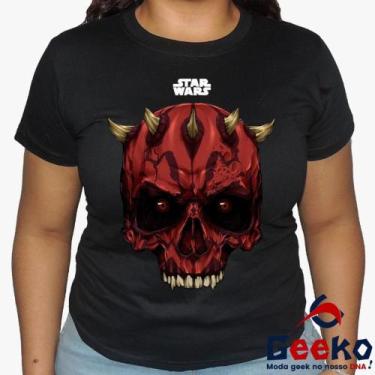 Imagem de Baby Look Star Wars 100% Algodão - Geeko, Preto, GG