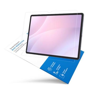 Imagem de MOBDIK Pacote com 2 protetores de tela antirreflexo AR compatíveis com Samsung Galaxy Tab S10 Plus / S9 Plus / S9 FE+ / S8 Plus / S7 FE / S7 Plus 12,4 polegadas, Ultra HD transparente, alta