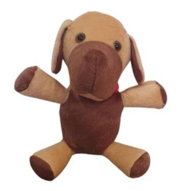 Imagem de Cachorro Caramelo de Pelúcia 20cm-298DOG - Luck Baby