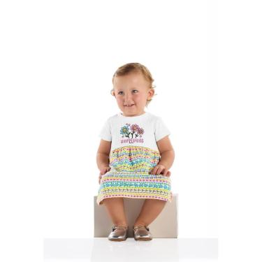 Imagem de Vestido Flor Feliz para Bebê Quimby-Feminino