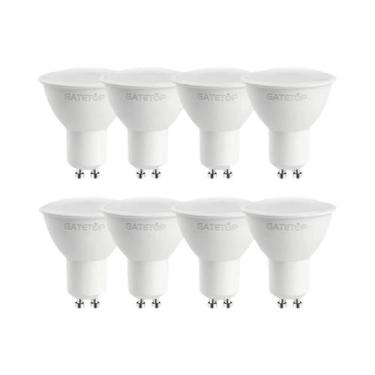 Imagem de Lâmpadas LED Dimmable 8pcs E27 B22 E14 GU10 3000K 4000K 6000K Branco Q