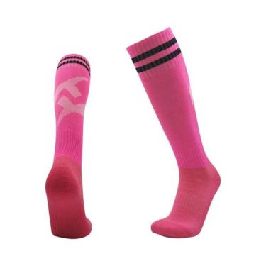 Imagem de Meias De Futebol Longas Para Crianças E Adultos, Alta Qualidade Em Alg