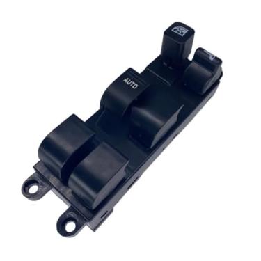 Imagem de IKUESM 25401-9E000 Compatível com Nissan Xterra Sentra Baja Frontier 1999-2004 Botão elétrico do interruptor de controle de vidro da janela principal elétrica Acessórios para carro