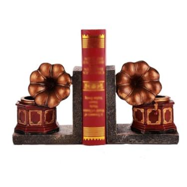 Imagem de Estante criativa para livros, estante de livros, suporte para canetas, livros retrô, escritório, sala de estar, sala de jantar, artesanato, decoração, final de livro, estante