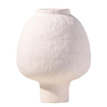 Imagem de Vaso de cerâmica retrô, estilo silencioso, arranjo de flores de alta qualidade, acessórios domésticos simples vasos de flores