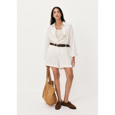 Imagem de Shorts Feminino Em Tecido Rústico-Feminino