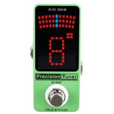 Imagem de Pedal Afinador Tuner M-Vave Cuvave Guitarra Baixo