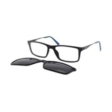 Imagem de Armação De Óculos Speedo Sp4128 A11 Preto Fosco-Masculino
