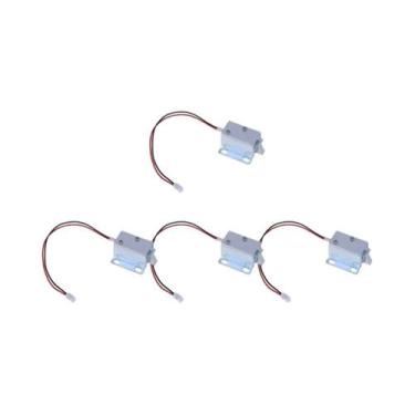 Imagem de Mini Fechadura Magnética 2-5 Peças DC 5V-6V 12V Solenoide Eletromagnét