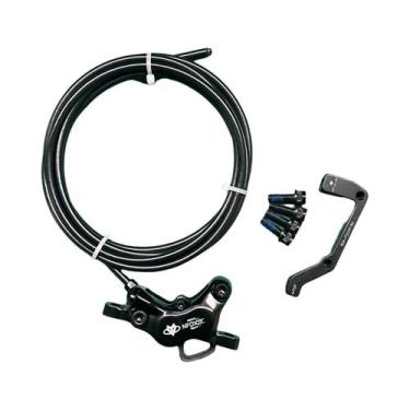 Imagem de Manete De Freio Hidráulico Para Bicicleta Elétrica NFOX SM2A Com Quatr