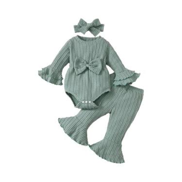 Imagem de Macacão Casual De Outono Inverno Para Menina Com Laço Frontal Em Camad