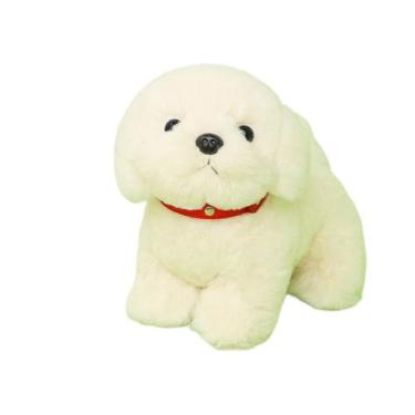 Imagem de Boneca de pelúcia de pelúcia Bichon Puppy Dog de 25 cm - yiweisai