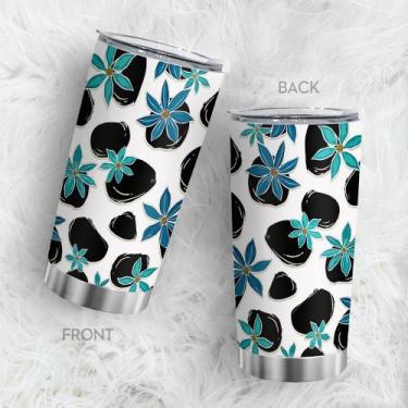 Imagem de Caneca de aço inoxidável Travel Tumbler Oasisdream 600ml