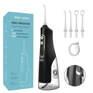 Imagem de Irrigador oral Dental Portátil Water Flosser 310mL USB - Yousheng Tech