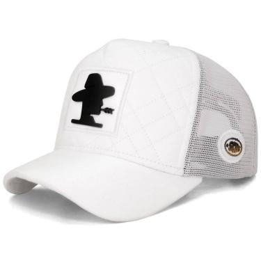Imagem de Boné Sacudido`s Edição Limitada - Logo Metal - Matelassê Branco