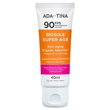 Imagem de Protetor Solar Facial Ada Tina Biosole Super Age FPS 90, 40ml