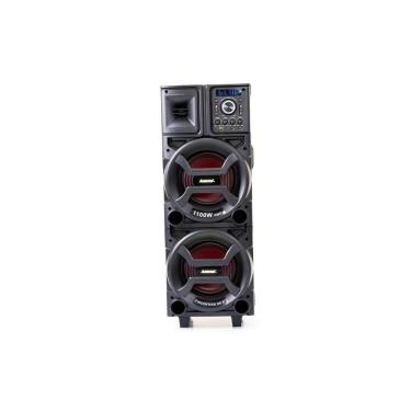 Imagem de Caixa de Som Amplificada Amvox ACA 1101 Black Duplo 8