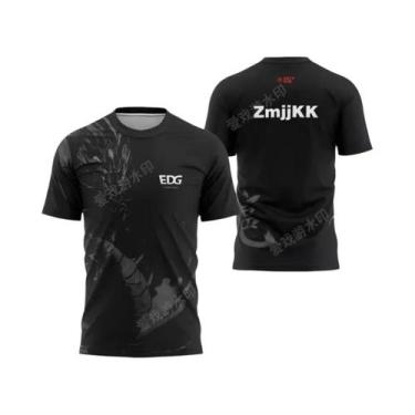 Imagem de EDG Team BLG de manga curta Fearless Valorant Covenant Roupa esportiva