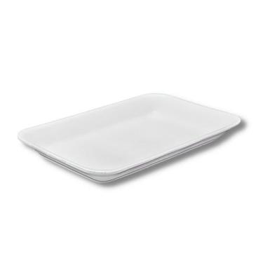 Imagem de TRL02 Bandeja de Isopor B2 (21x14x1,8cm.) P/ Frios e Alimentos C/ 400 