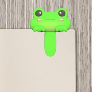 Imagem de Marcador Pagina Livro Caderno SAPO SAPINHO BOOKMARK Criativo Leitura D