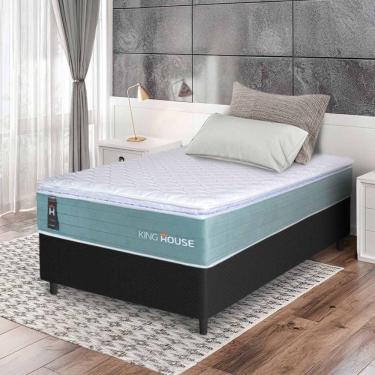 Imagem de Cama Box Lagos Molas Ensacadas Solteiro 88x188 King House