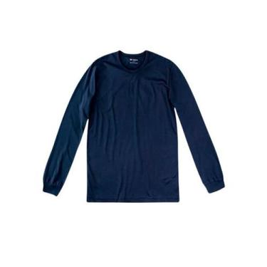 Imagem de Camiseta Manga Longa Hering N204 Masculina Algodão T. P/XXG, P, Ax7, A