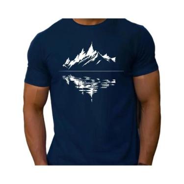 Imagem de Camiseta Masculina plus Size De Verão Em Algodão Casual Com Gola Redon