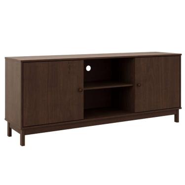 Imagem de Rack Para Tv 65 Pol 2 Portas Madeira Macica Taeda 160 cm 1961 Festra