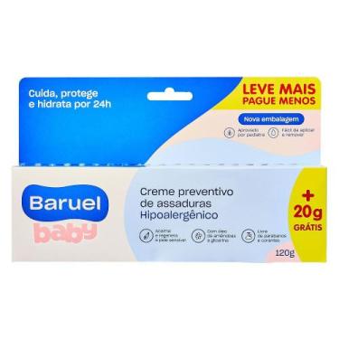 Imagem de Creme Para Assaduras Baruel Baby 120g