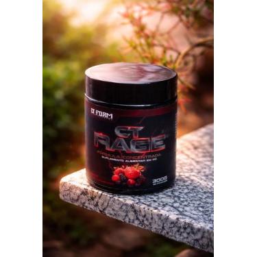 Imagem de Pré Treino CT Rage 300g Frutas Vermelhas: Beta-Alanina, Arginina e Caf
