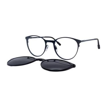 Imagem de Armação De Óculos Speedo Clip On Sp1386 06a Azul Fosco, Azul, 52