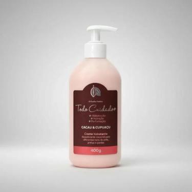 Imagem de Creme Hidratante Corporal Cacau e Cupuaçu Abelha Rainha 400g