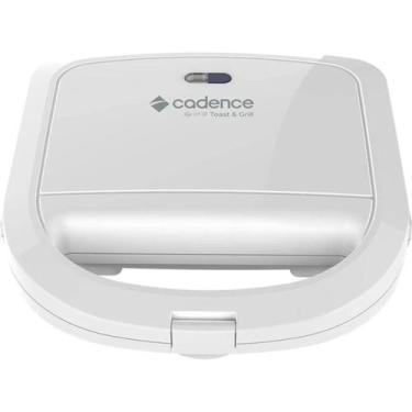 Imagem de anduicheira Grill Cadence Branca Antiaderente 750W