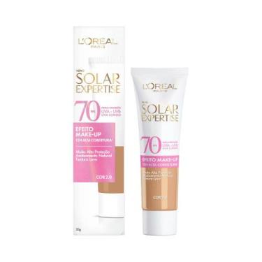 Imagem de Protetor Facial L'Oréal Solar Expertise FPS 70 Efeito Makeup Cor 2.0 3